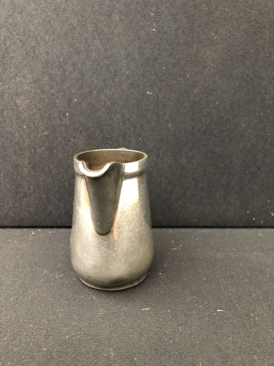 Vintage WMF Germany Metal Creamer Steel or Nickel, 3.5 Inch Vintage WMF Germany Metal Creamer Steel or Nickel, 3.5 Inch