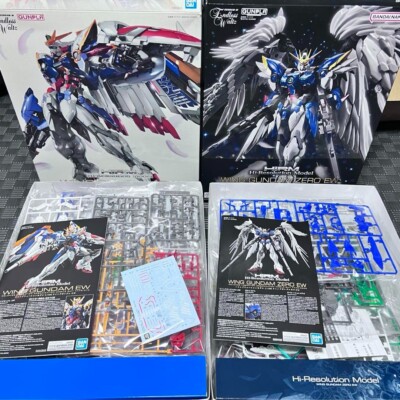 GUNDAM Wing Zero EW SET Hi Resolution HiRM Model Kit | eBay