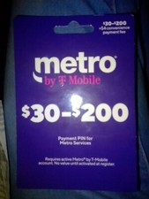 55 MetroPcs Phone Card from Walmart pin number receipt Accidentally purchased