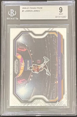 2020-21 Panini Prizm - LeBron James #1 Silver Prizm Kobe Tribute