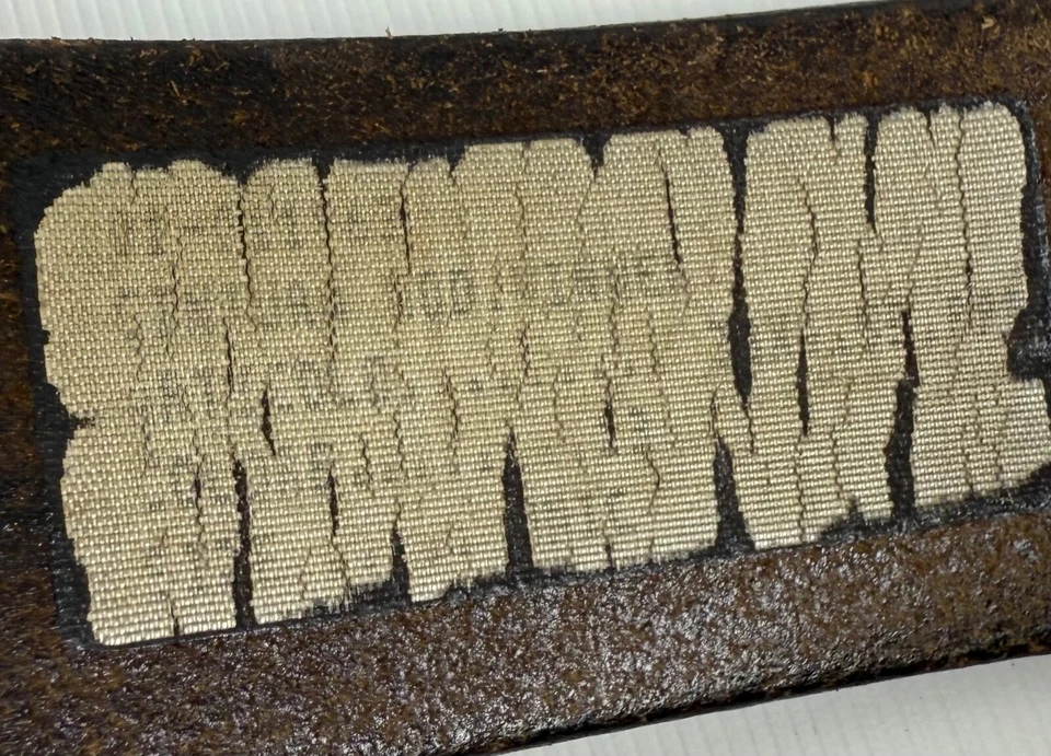 Cinturón Diesel Vintage Cuero Mujer 36 in/90 cm Foto 3 de 4