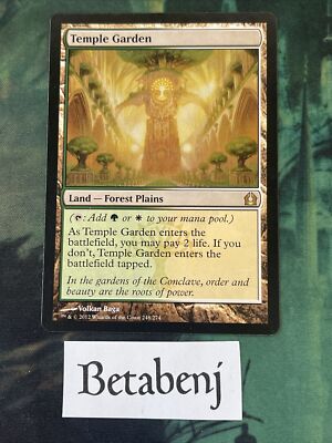 MTG Temple Garden Return to Ravnica | eBay