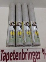 Vliestapete Rasch 4X 540833 (4Rollen) Uni Putz Struktur Grau Creme Restposten