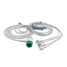 4-Lead ECG Cable with Resistance AHA | EC-4039RS-A