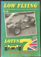 LOTUS 7 & CATERHAM SEVEN Enthusiasts Magazine LOW FLYING - DECEMBER 1993 Edition