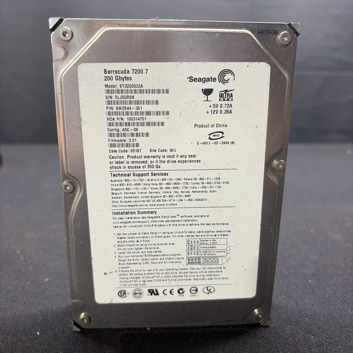 Seagate PATA/IDE/EIDE 200 GB Internal Hard Disk Drives for sale | eBay