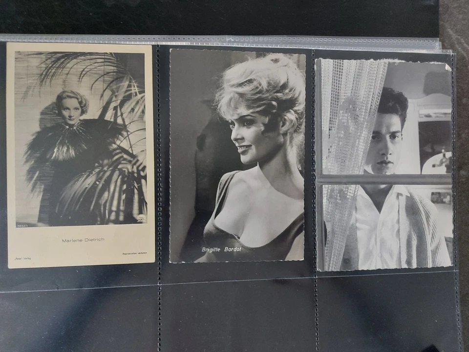 320 Autogrammkarten Von Filmstars Teilweise Signigniert - Bild 4 von 4