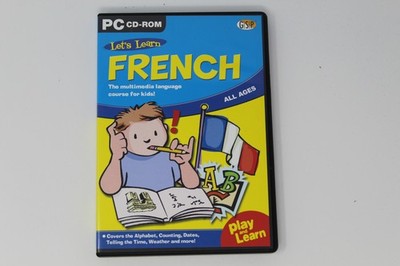 Let's Learn French PC Cd-rom Language Course for Kids