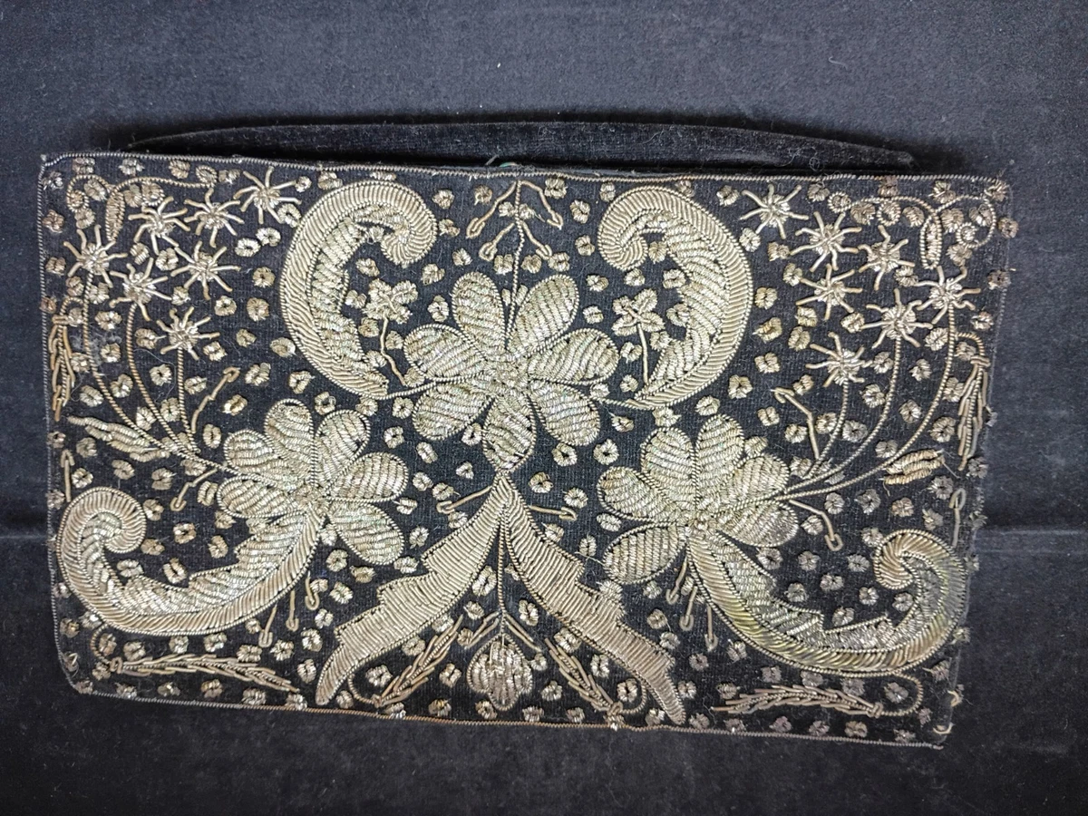 Handmade Clutch Velvet Vintage Bags, Handbags & Cases for sale | eBay