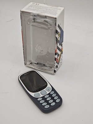 Nokia 3310 2017 Dual SIM Handy 2G Dark Blue 2MP Kamera OVP beschädigt TOP