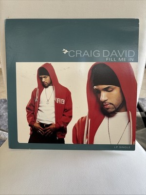 Fill Me In [Single] [12 inch Vinyl Disc] by Craig David (Vinyl, May-2001,...