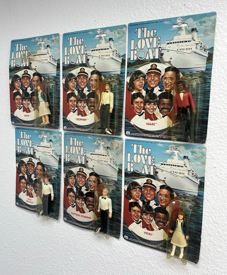 FIGURAS DE ACCIÓN THE LOVE BOAT Juego Completo-MEGO-1981 (NUEVO) Foto 2 de 4