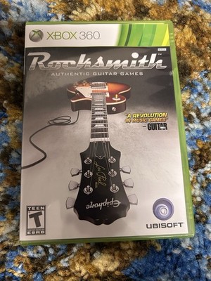Rocksmith - Microsoft Xbox 360 Tested Clean. Game Disc Is Mint.