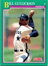Bill Gullickson Astros 177 Score 1991 Baseball Card