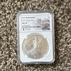 U.S. Mint 2022 American Silver Eagle $1 1 oz .999 Silver NGC MS70 6578512-093