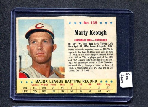 1963 Marty Keough #135