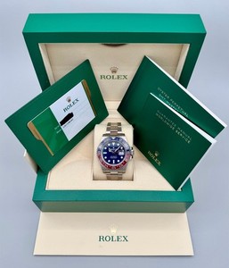 Rolex GMT Master II White Gold | eBay