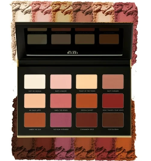 MILANI UNGILDED MOST LOVED MATTES EYESHADOW PALETTE 12 SHADES BRAND NEW & SEALED