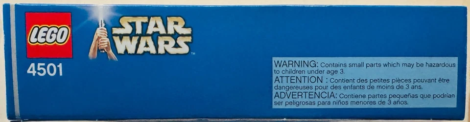 Lego # 4501 Mos Eisley Cantina (2004) (193 peças) 5x Figos +Dewback (caixa lacrada quase perfeita) - Imagem 3 de 4