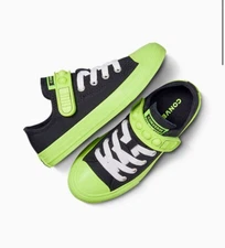 CONVERSE Kids All Star Bubble Strap Easy-On Brights Shoes Sneakers Sz 3 Youth