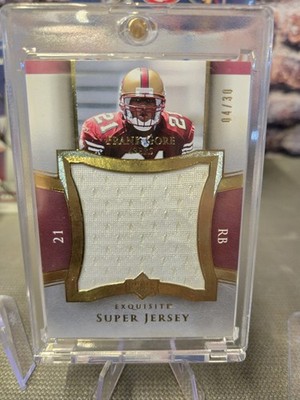 2005 Upper Deck Frank Gore Exquisite Super Patch From Rookie Year /30