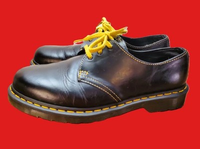 Dr Martens 1461 Black Leather 3 Eye Oxford Shoes Mens 10 Womens 11 Lao PDR