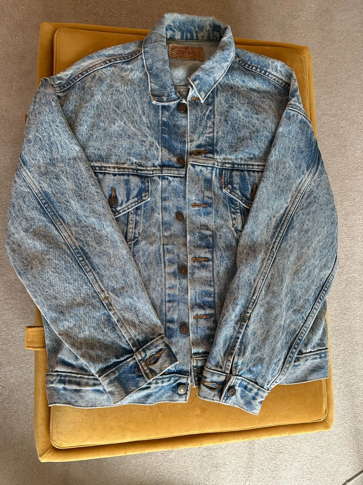 Vintage Levi’s Red Tab Denim Jacket 70507-0219 Made in USA Men’s Medium Trucker