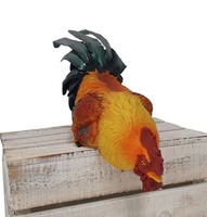 Dekofigur Hahn 16,5 X 14 X 40 Cm Gartenfiguren