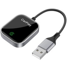 Wireless CarPlay Adapter for iPhone  Convert Wired to Wireless Apple CarPlay A...