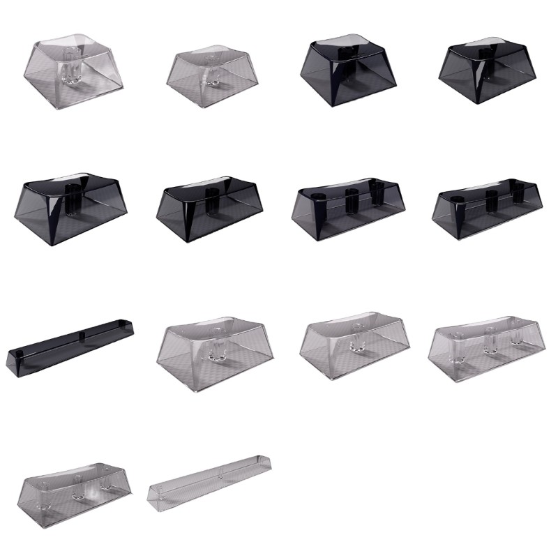 1.5mm Thick Keycap 1.75U Transparent Keycap Perfect for DIY Mechanical Keyboard