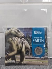 2020 50p Coin p Tales of the Earth Iguanodon Royal Mint Still sealed Pack