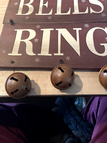 preowned wooden christmas wall decor - Picture 5 of 8