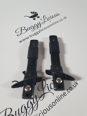 Baby Jogger City Select schwarzes Gestell - Zweitsitz Tandem / Doppeladapter