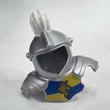 Lego Duplo Silver Knight Armor Armour #4776 #4777 Vintage Lion #1