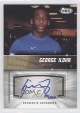 2012 SAGE Hit Auto Gold 81/250 George Iloka #A116 Auto 0o9