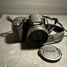 Nikon Coolpix L330 20.2MP Digital Bridge Camera 26x Optical Zoom Black Work #R13