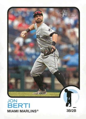 2022 Topps Heritage #638 Jon Berti