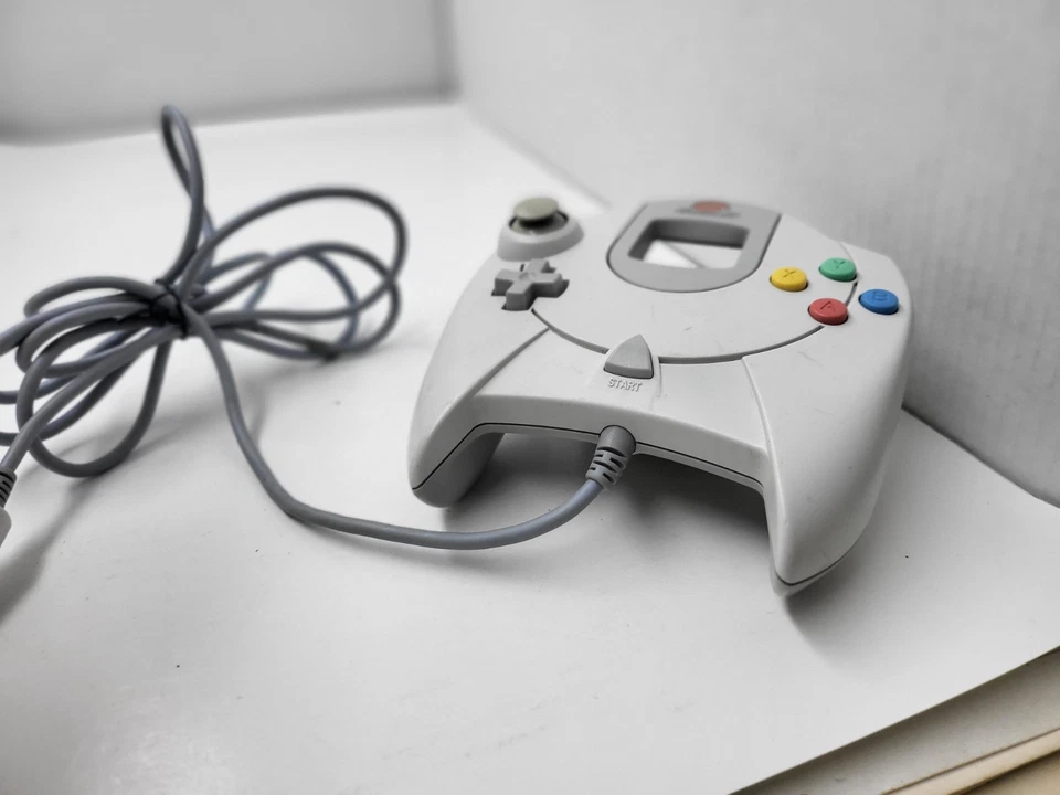 Controlador oficial Sega Dreamcast HKT-7700 USADO OEM PROBADO #F21 Foto 2 de 4