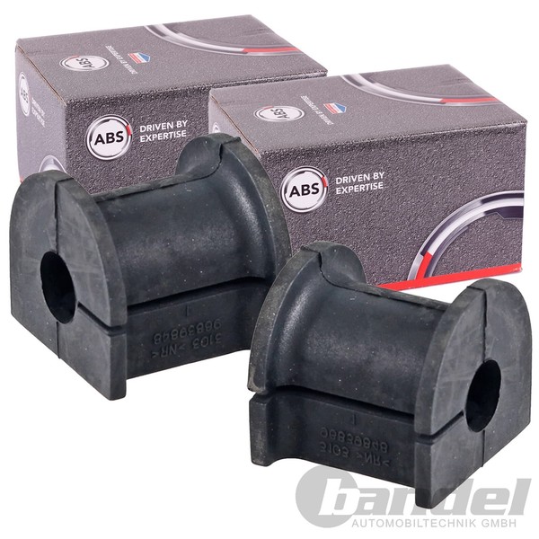 2X A.B.S. Lagerung Stabilisator 17Mm Vorne Passend FüR Chevrolet Lacetti Nubira-image