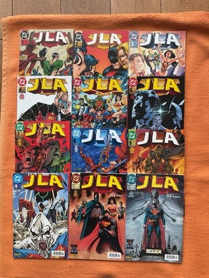JLA (Justice League) Nr. 1-12. Komplette Serie von 2001-2003. Panini / DC