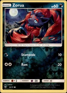 zorua pokemon card price 401 Games Canada - Zorua - 72/146 main image 1