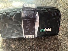 Mifold Grab-And-Go Compact Car Booster Portable Travel Seat 40-100 lbs