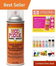 Spray Acrylic Sealer that is Specifically Formulated to Seal Craft Projects, ...