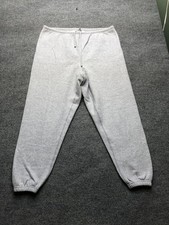 Skims Womens Pants Gray Size XL Sweatpants Jogger Drawstring Cotton Blend