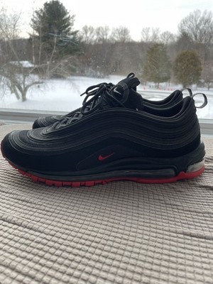 Nike Air Max 97 ID Custom Black Red Premium Ultra 11.5 Varsity Crimson 90 95