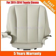 Left Driver Bottom Seat Cover Leather Tan For 2011-2014 Toyota Sienna Le Xle Ce Left Driver Bottom Seat Cover Leather Tan For 2011-2014 Toyota Sienna Le Xle Ce