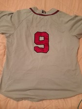 Mississippi Braves AA Game Worn USED Jersey #9 Atlanta Braves MILB Sz 52