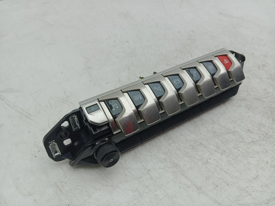 PANEL INTERRUPTOR MANDO MULTIFUNCIÓN PEUGEOT 3008 98106121DX MK2 2016-2024 Foto 2 de 4