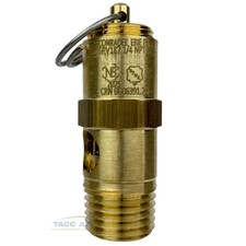 1/4" NPT 200 PSI Air Compressor Safety Relief Valve Tank Pop Off Brass Male