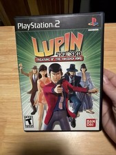 Lupin the 3rd Treasure (Sony PlayStation 2, PS2) Complete CIB - Tested